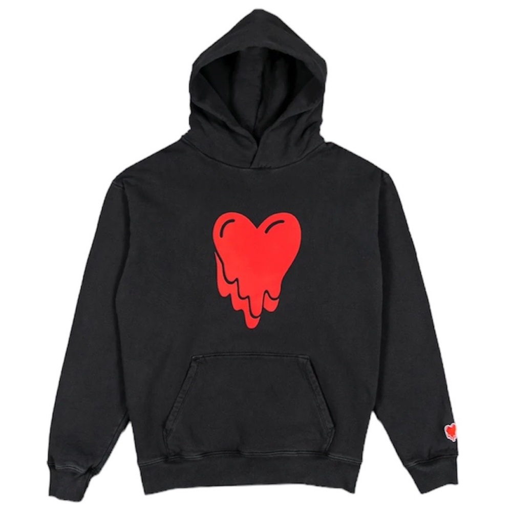 Emotionally Unavailable unisex heart logo hoodie